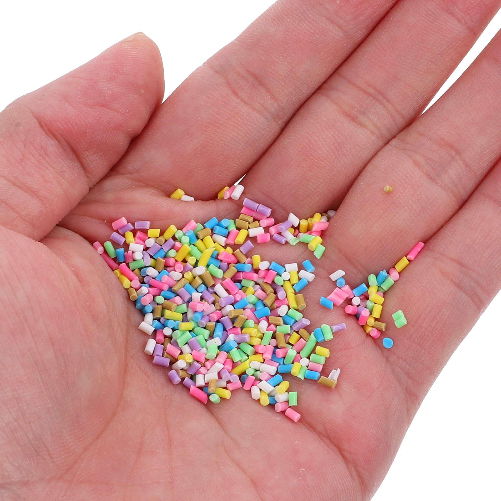 Craft Embellishments - 100 peças de enfeites de argila