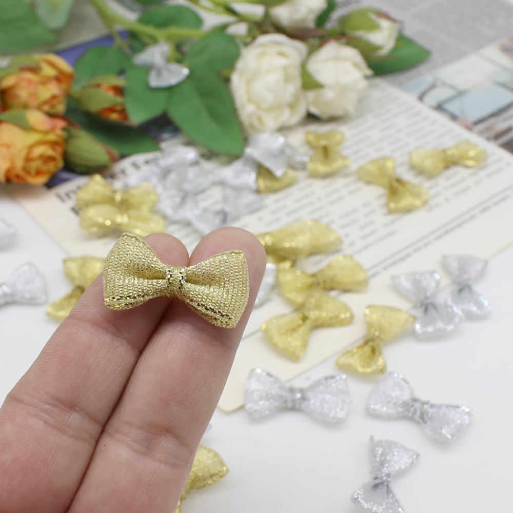 Embellishments For Scrapbooking - 50/100 peças de Laços de Fita
