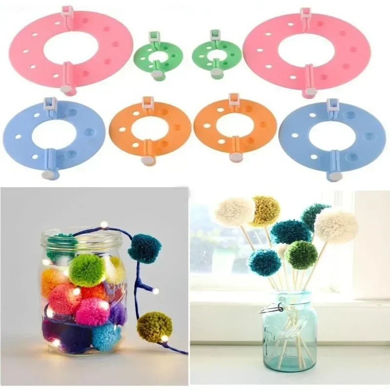 Pom Pom Maker Tool - Ferramenta para Fazer Pompons em 4