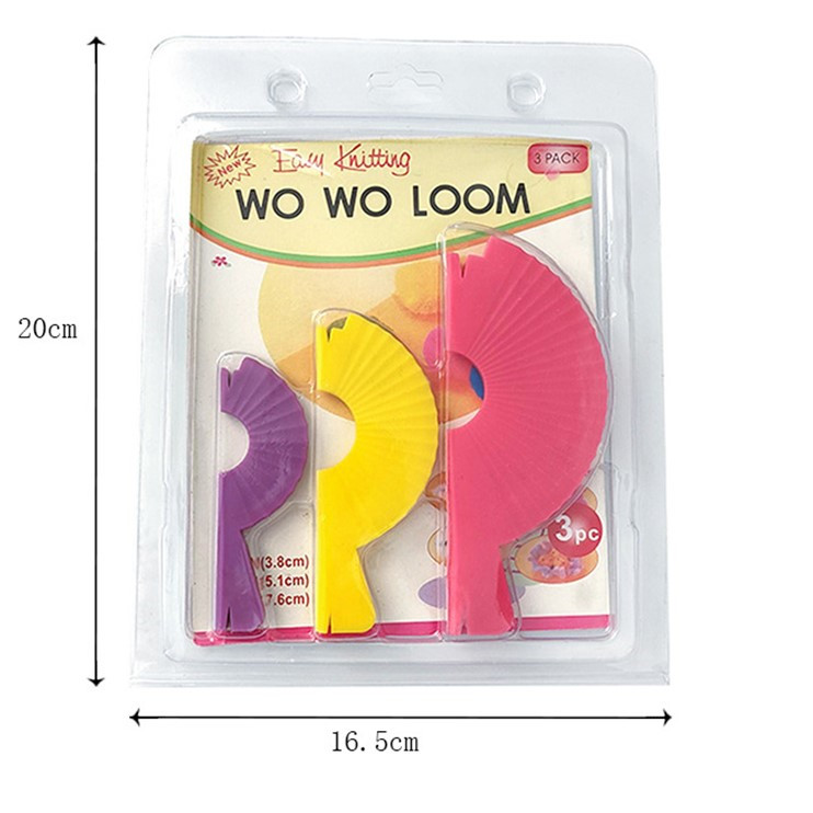 Pom Pom Maker Tool - 1 conjunto de 3 tamanhos diy