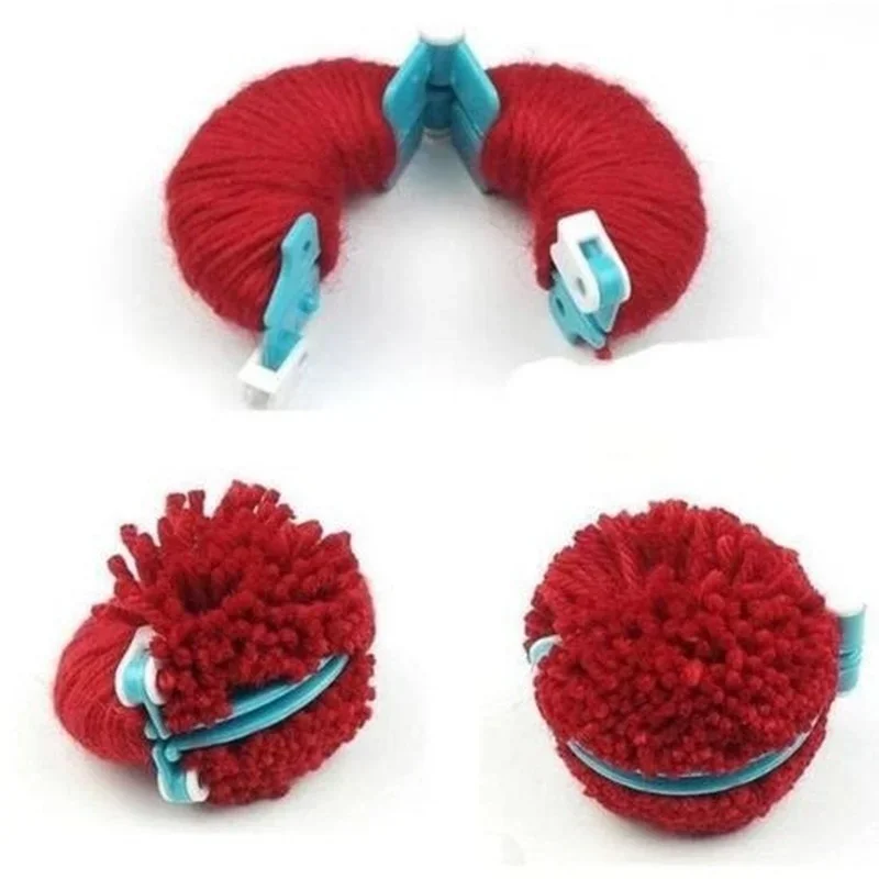 Pom Pom Maker Tool - 8 pçs 4 tamanhos fluff bola