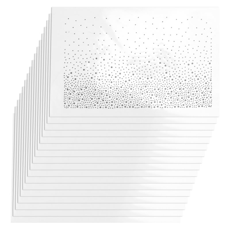 Hotfix Rhinestone Sheet - A53Q-Glitter Hotfix Rhinestones 17 Folhas de