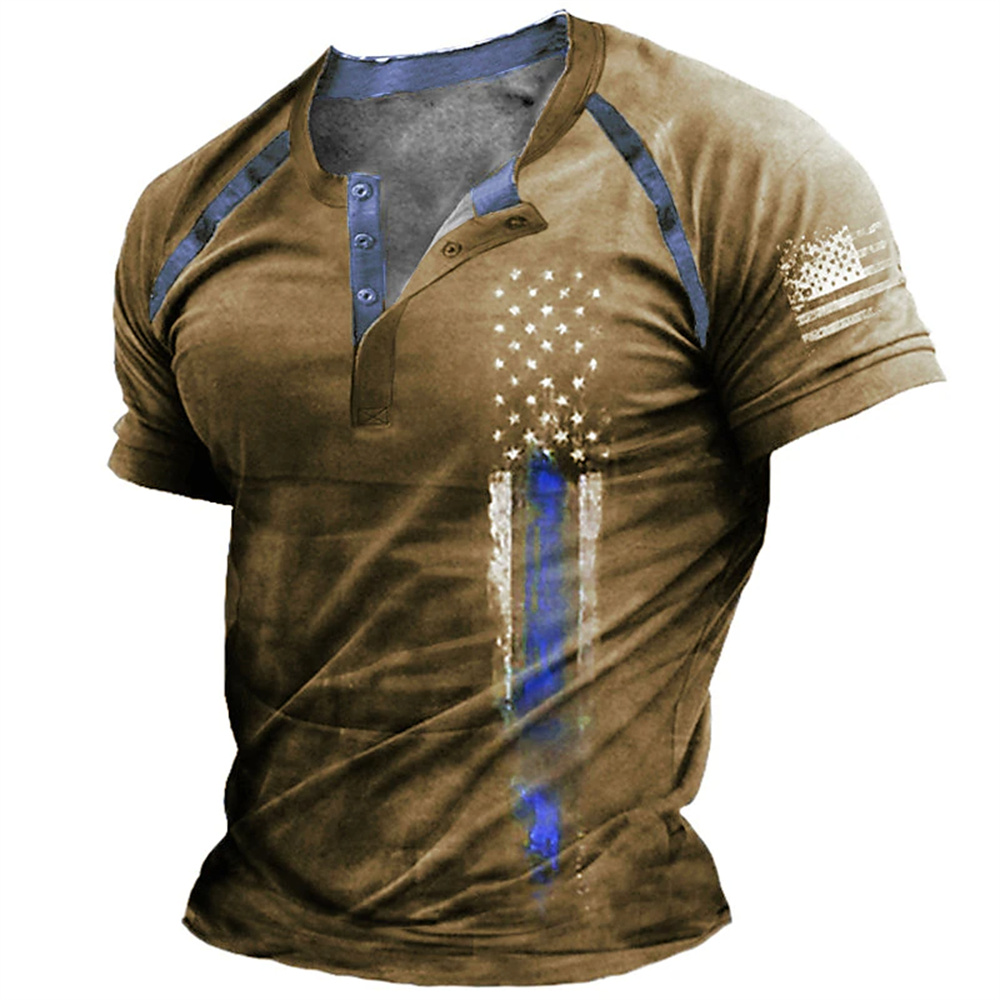 Embellish Knit - Camisa Masculina Engraçada com Estampa 3D