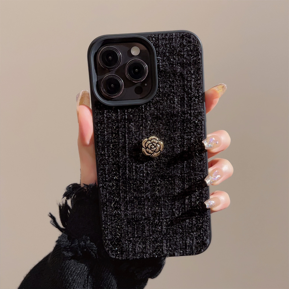 Embroidery Embellishments - Capa de Celular Luxuosa 3D com