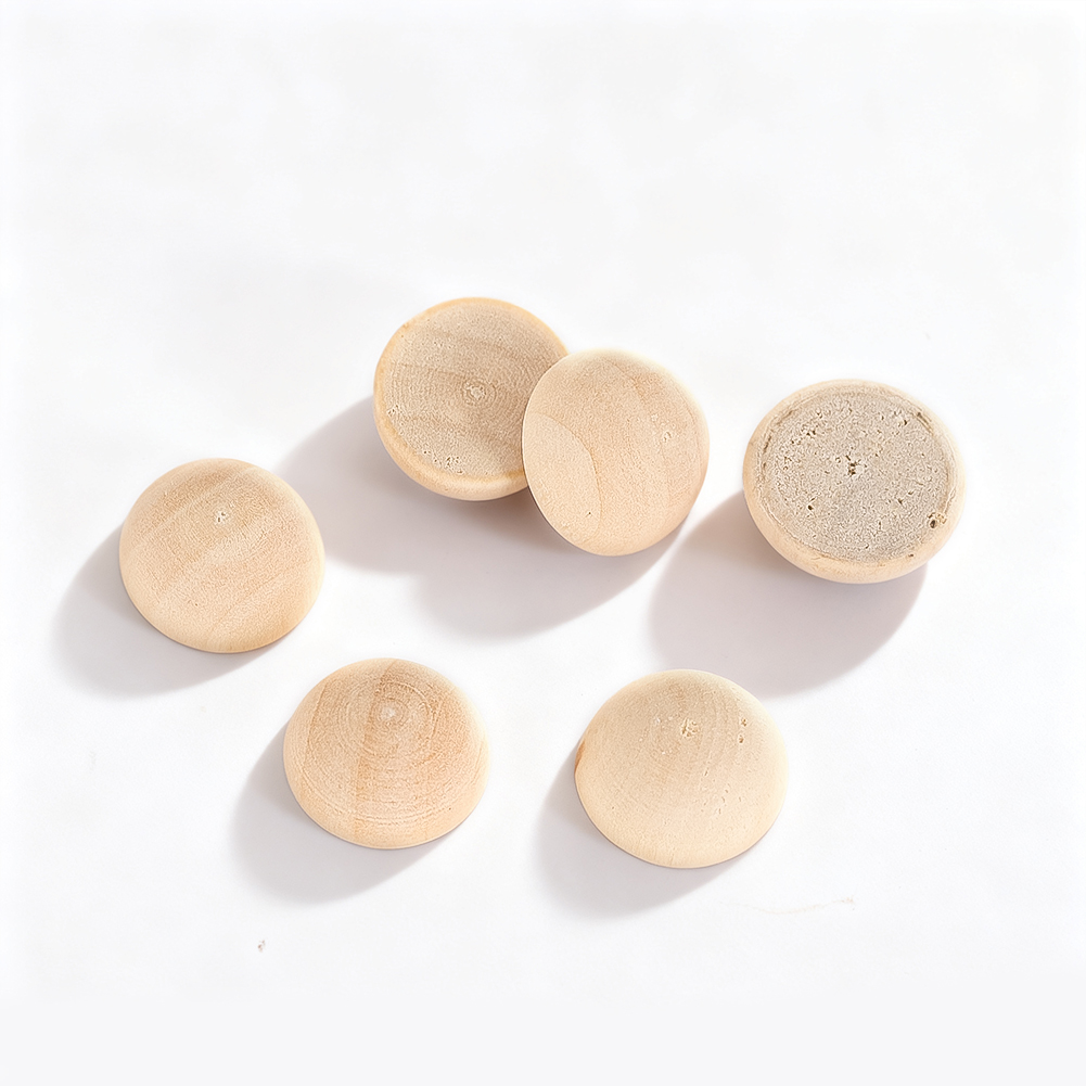 Embellish Craft - 120 peças 15mm metade bolas de