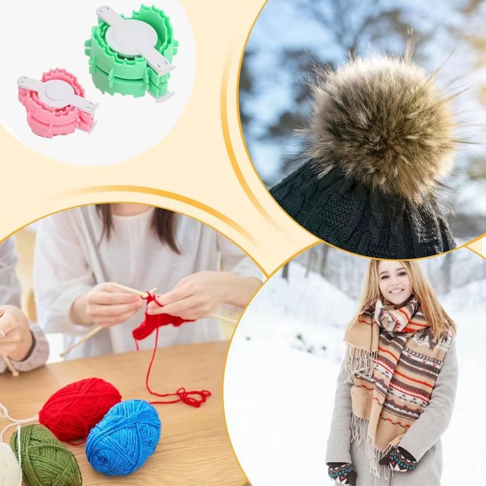 Pom Pom Maker Tool - AC76 - Kit de Ferramentas para