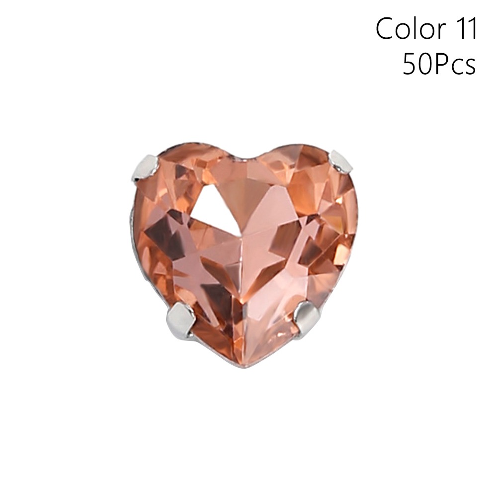 Sew On Rhinestone - Pacote com 50 Peças de Strass