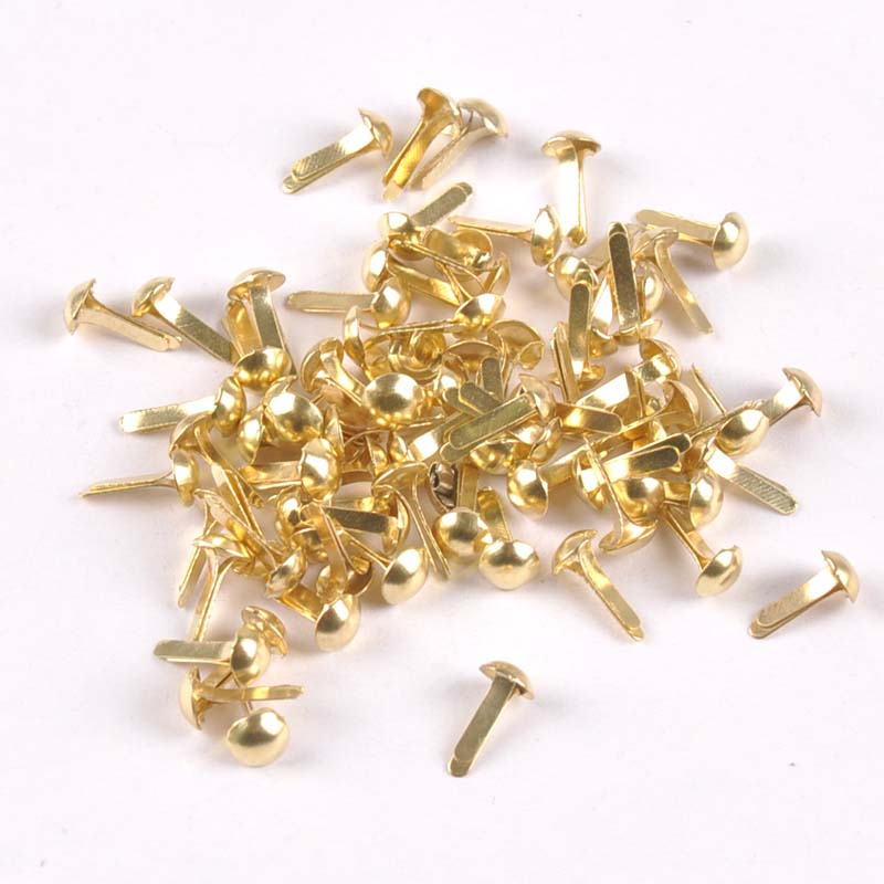 100 peças misturadas prata/dou - Embellishments For Scrapbooking avaliação e preço