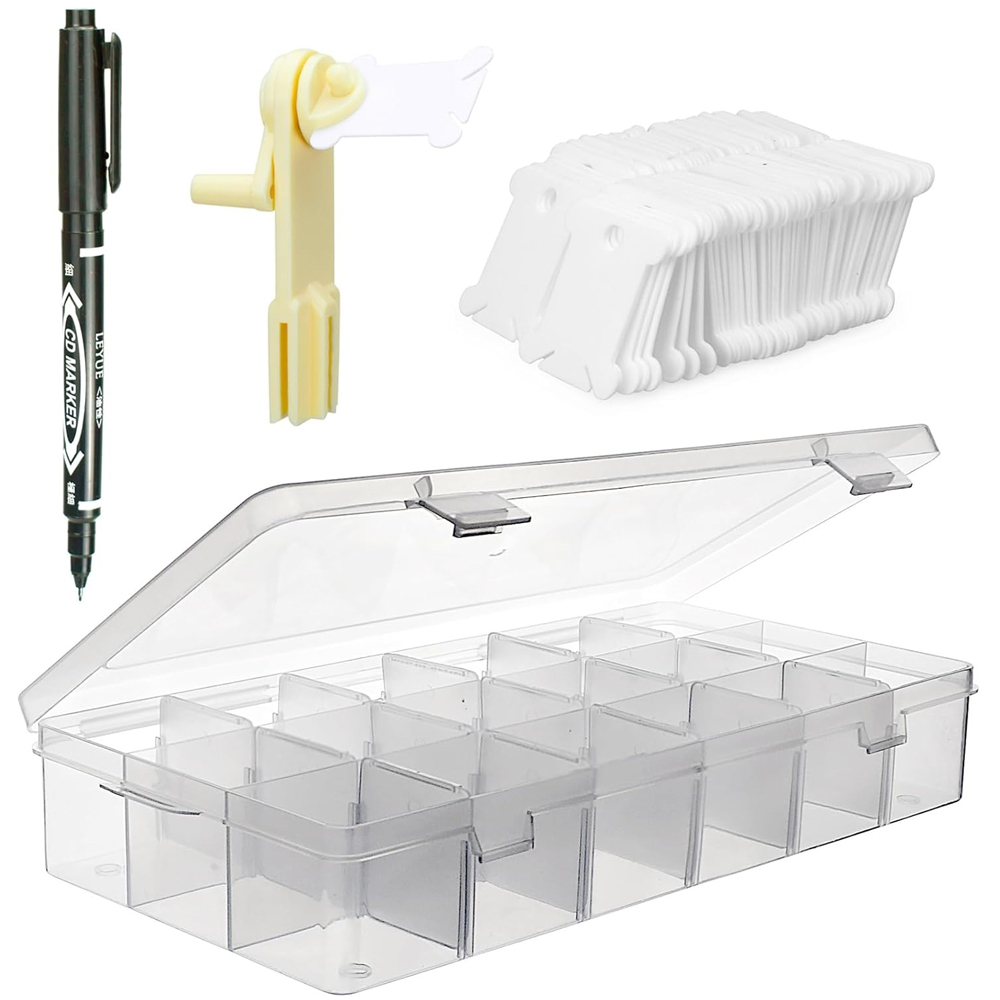 Organizador de Linhas de Borda - Craft Embellishment Storage avaliação e preço