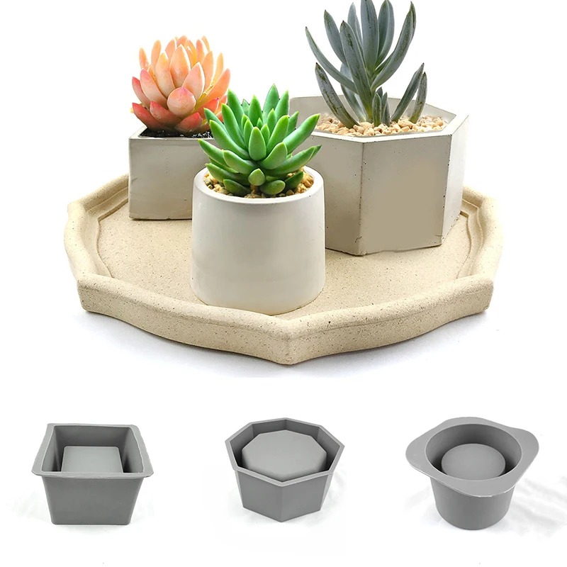 Flower Pot Silicone Mold for D - Craft Embellishment Storage avaliação e preço