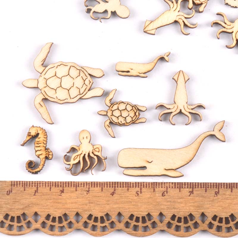 20 peças 25-40mm tartaruga mar - Embellish Craft avaliação e preço