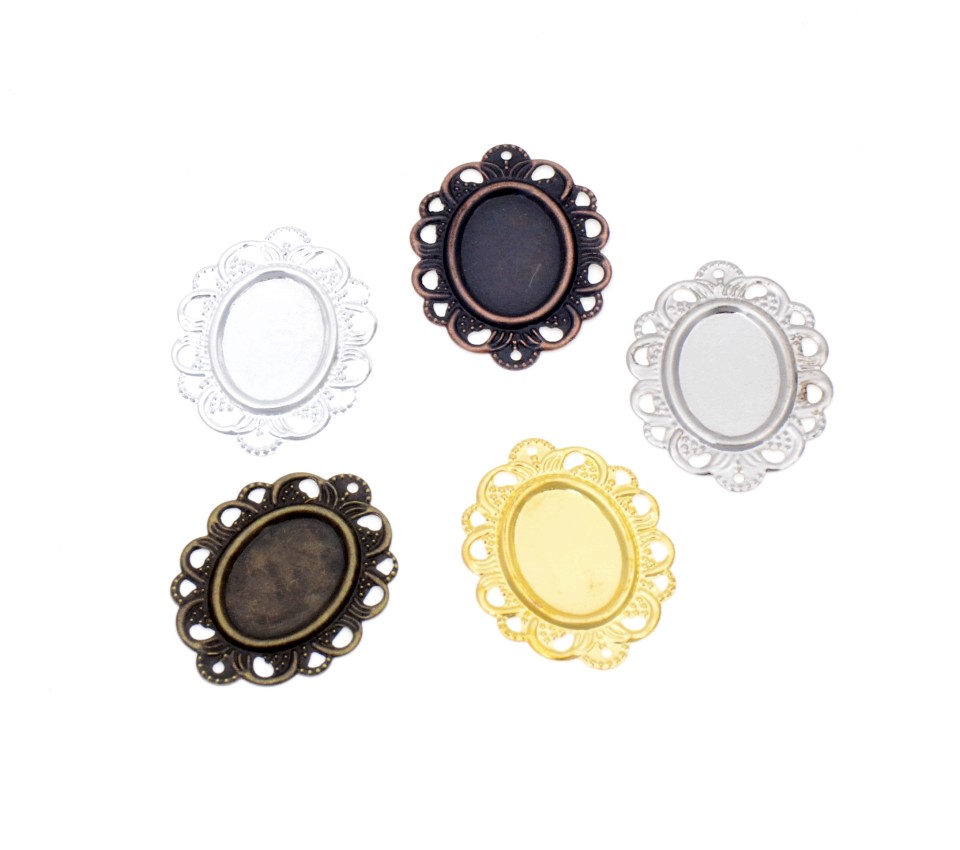 30 pçs filigrana cabochão conf - Craft Embellishments avaliação e preço