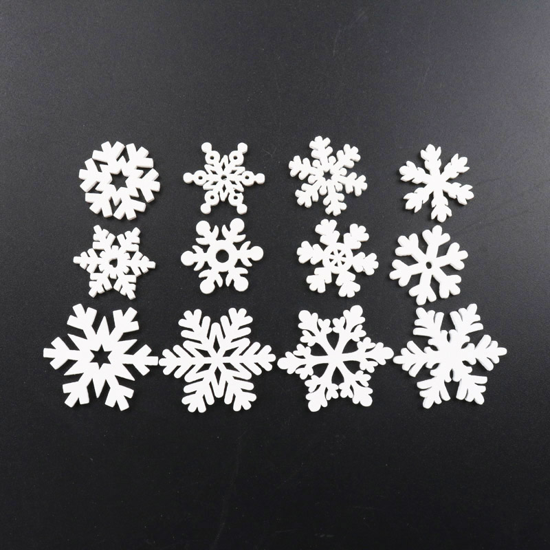Floco de nece de natal natural - Christmas Craft Embellishment avaliação e preço
