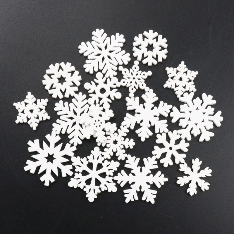 Floco de nece de natal natural - Christmas Craft Embellishment avaliação e preço