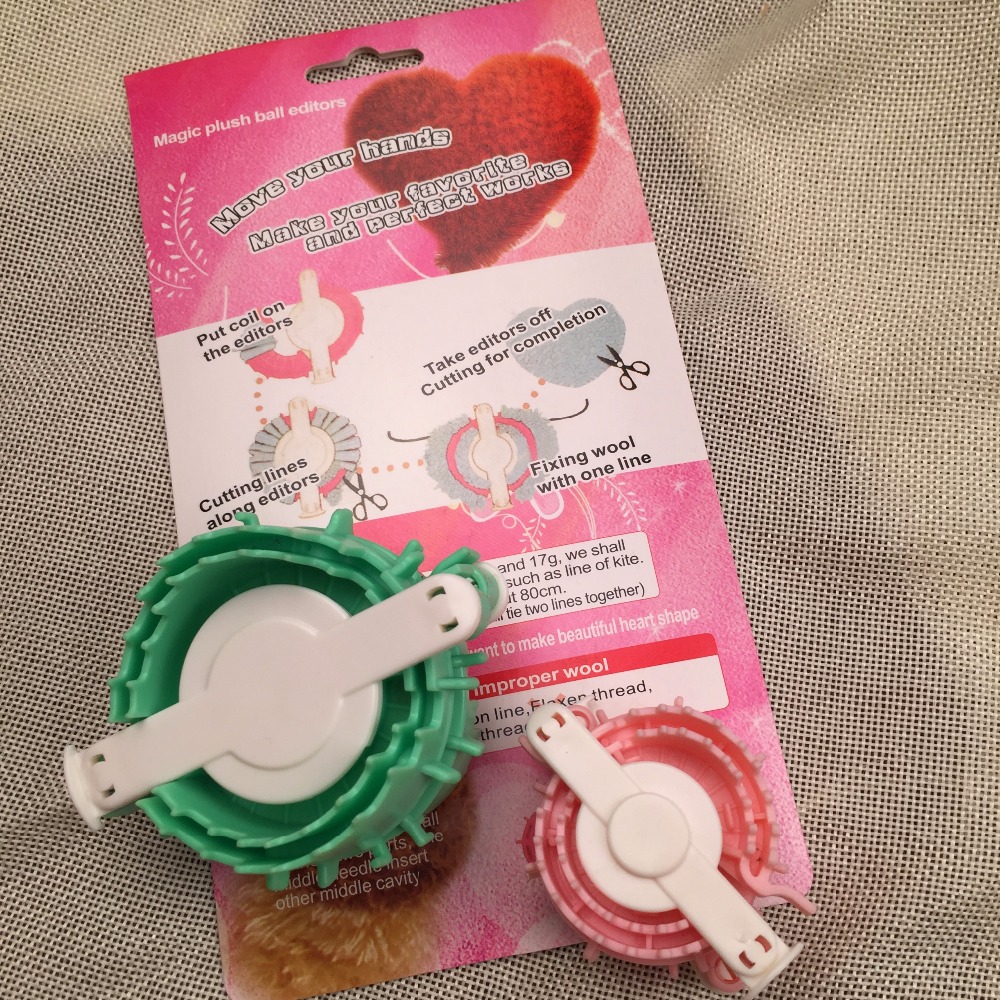 Sweet Heart Ball Pattern Pompo - Pom Pom Maker Tool avaliação e preço