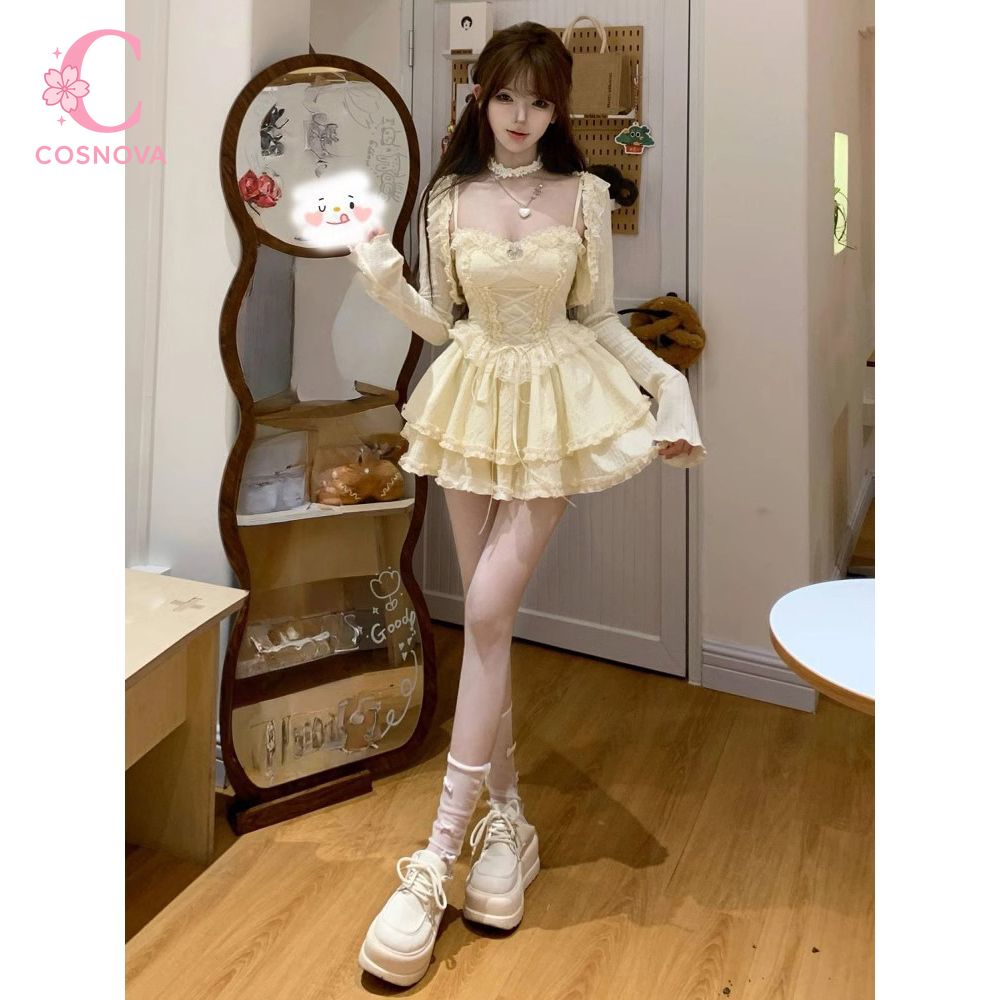 Conjunto de Vestido Camisole S - Elastic Lace Trim avaliação e preço