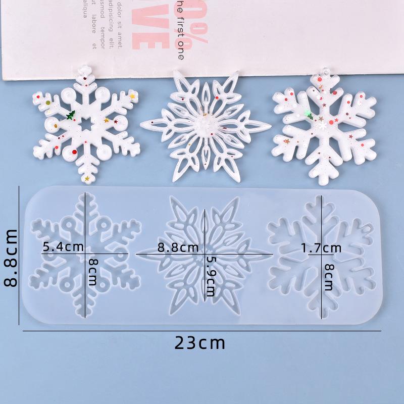 Natal oco floco de neve orname - Christmas Craft Embellishment avaliação e preço