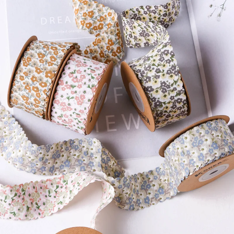 Fita impressa de flor de ameix - Velvet Ribbon Roll avaliação e preço