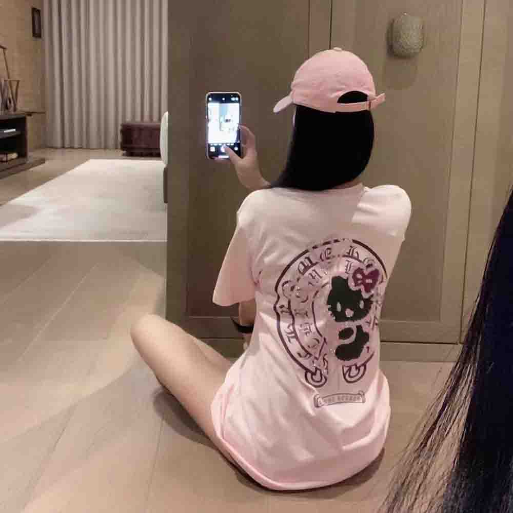Camiseta Feminina Estampada co - Embellish Knit avaliação e preço