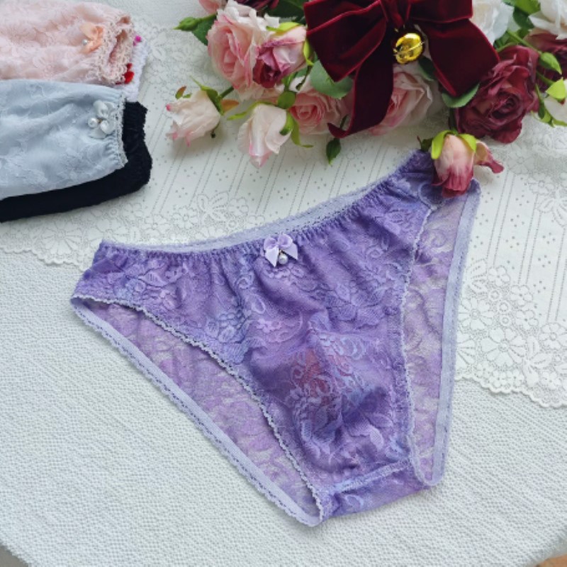 Cuecas de Renda Transparentes  - Embroidery Embellishments avaliação e preço