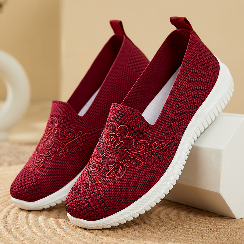 Sapatos femininos de malha com - Embellish Knit avaliação e preço