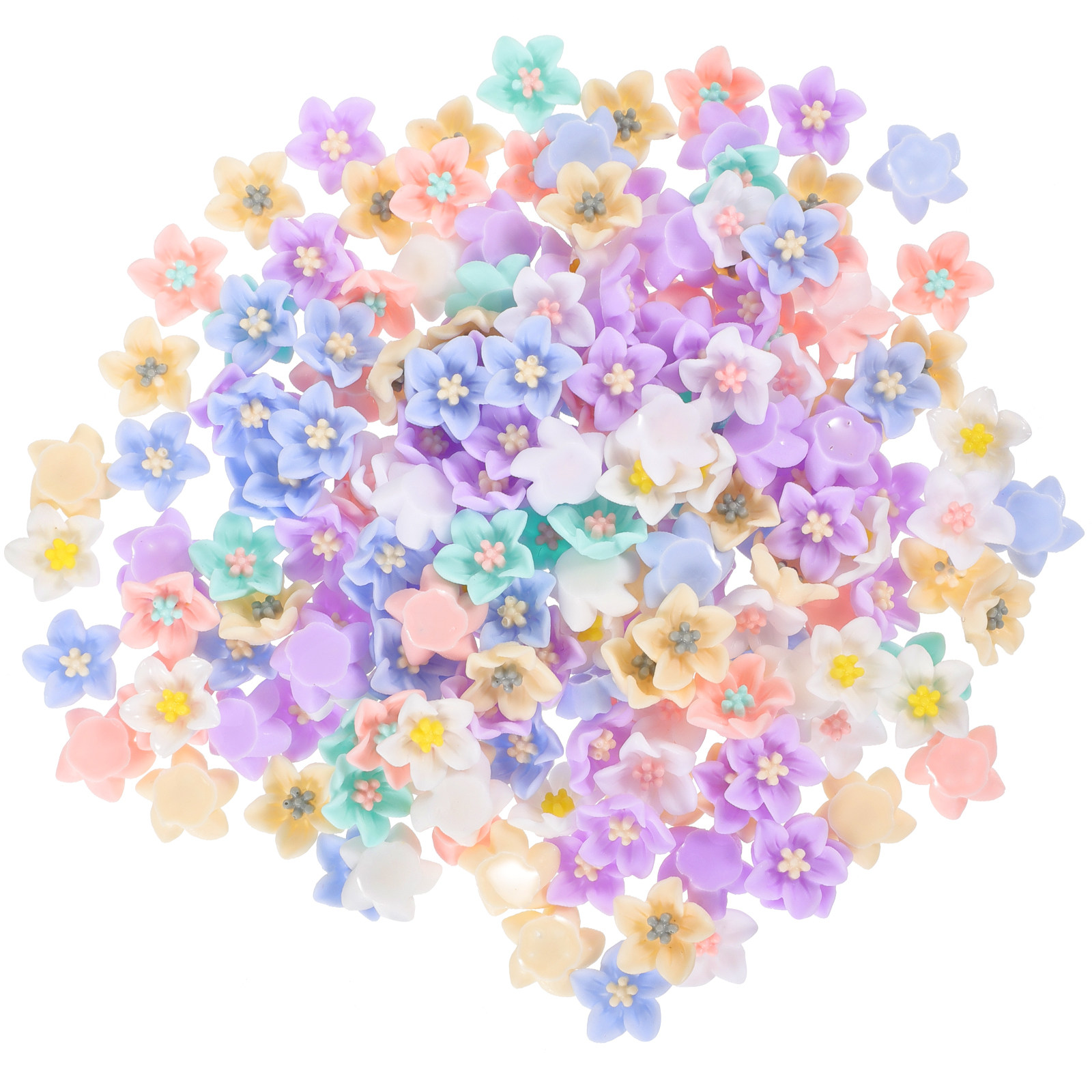 200 Peças de Adornos de Resina - Craft Embellishments avaliação e preço