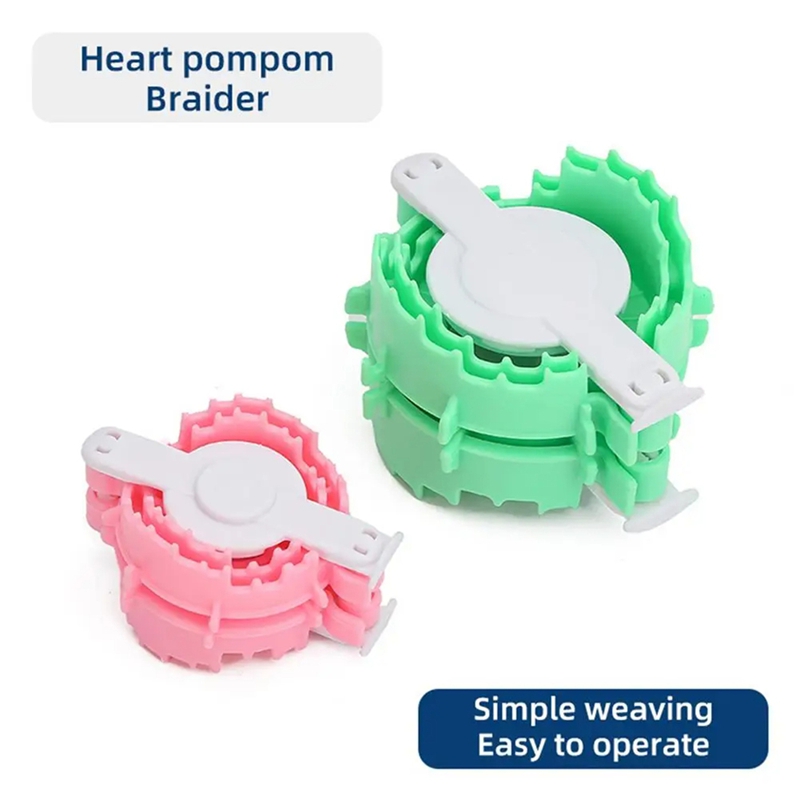 Pom pom fabricante fluffs bola - Pom Pom Maker Tool avaliação e preço