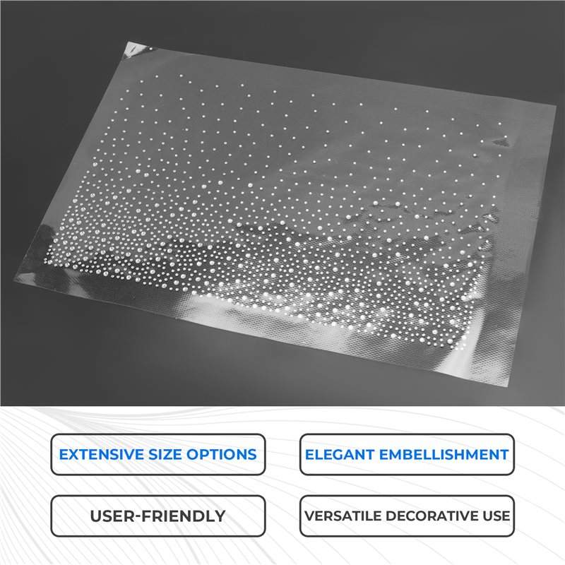 A53Q-Glitter Hotfix Rhinestone - Hotfix Rhinestone Sheet avaliação e preço