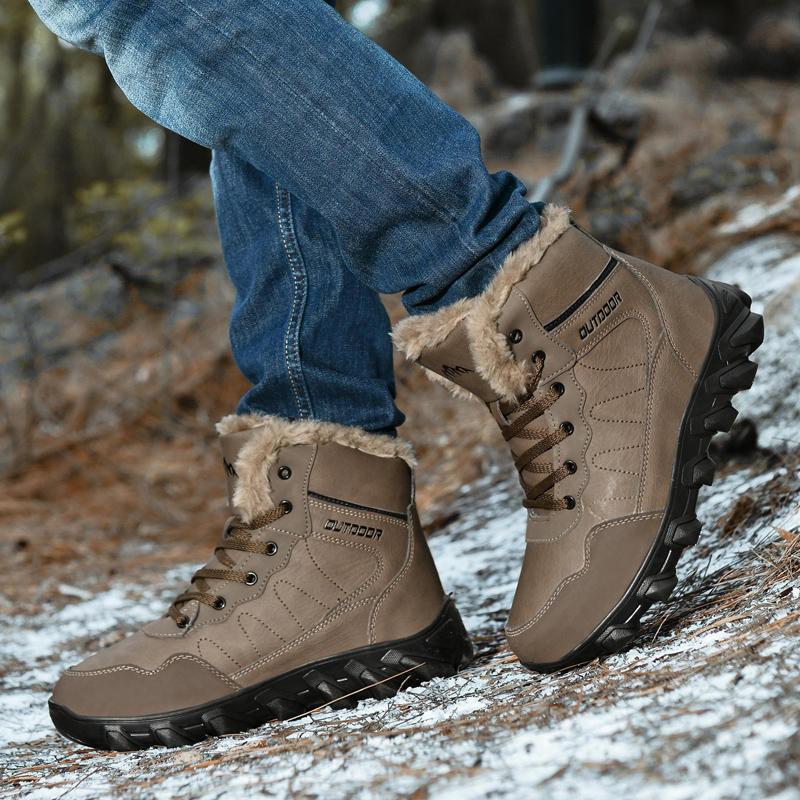 Botas de inverno masculinas qu - Guipure Lace Panel avaliação e preço