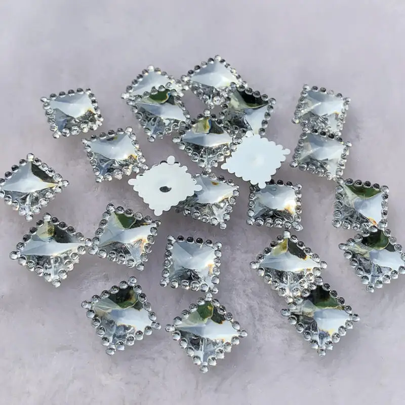 80 peças de strass acrílico cr - Embellishment Glue Craft avaliação e preço