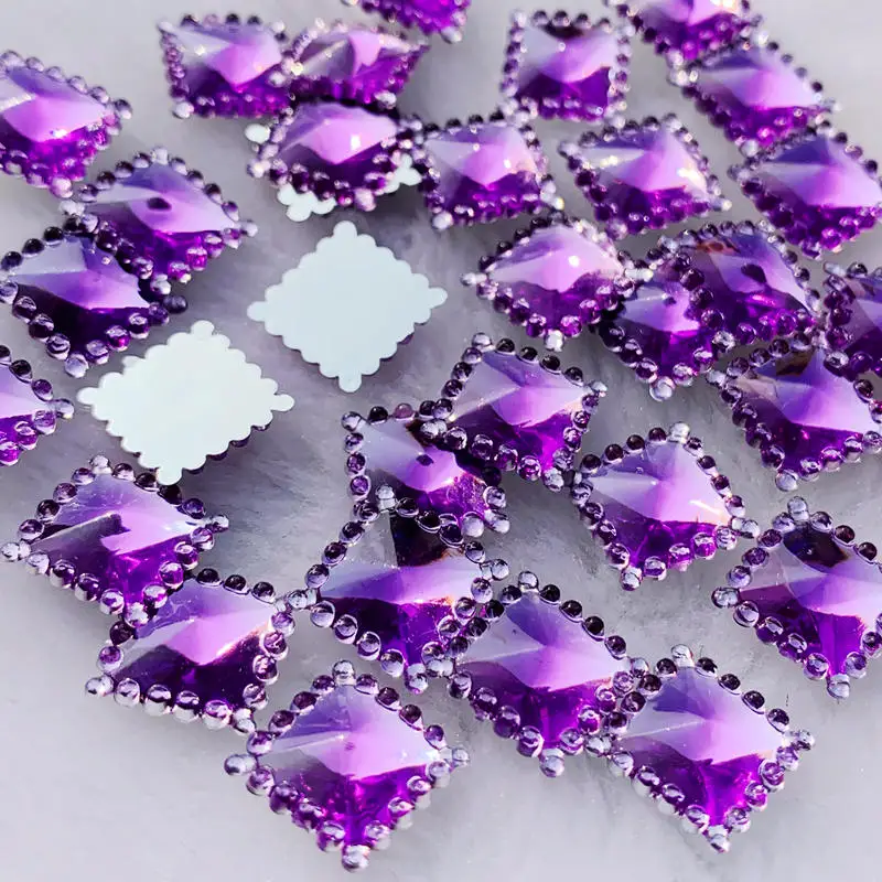 80 peças de strass acrílico cr - Embellishment Glue Craft avaliação e preço