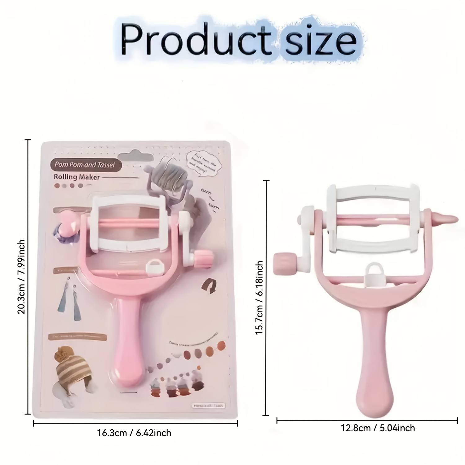 Bobina de enrolamento manual,  - Pom Pom Maker Tool avaliação e preço
