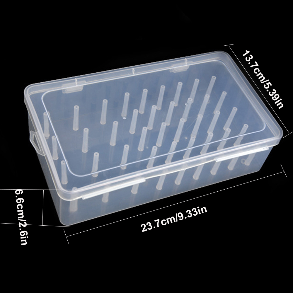 Nova caixa de linha de costura - Craft Embellishment Storage avaliação e preço