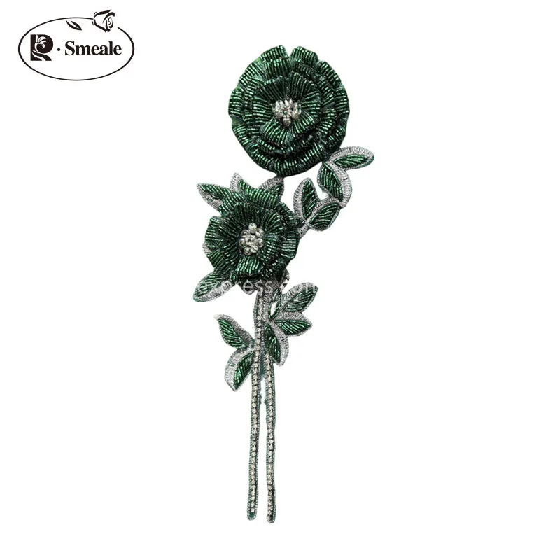 NOVAS flores de peito rosa mul - Applique Patch Flower avaliação e preço