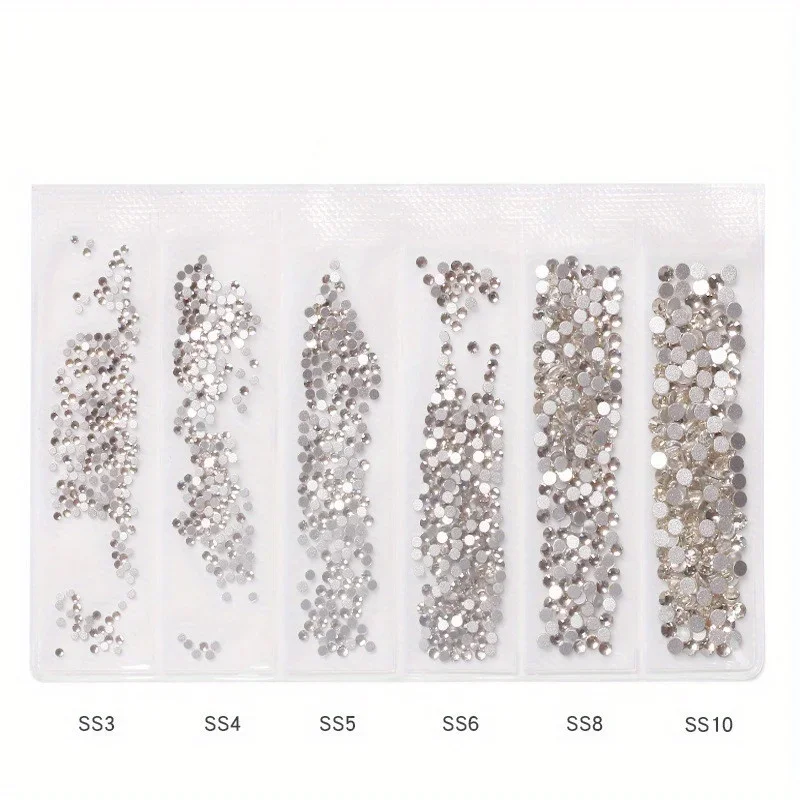 SWAGPICK-SS3-10 Mix Branco AB  - Hotfix Rhinestone Sheet avaliação e preço