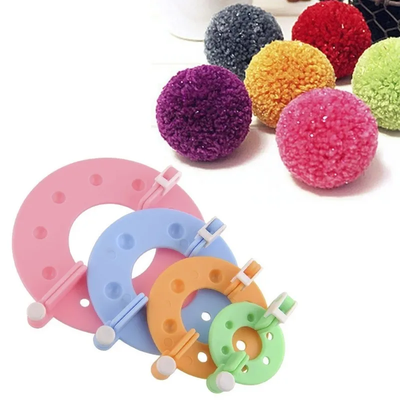 8 pçs 4 tamanhos bola de fluff - Pom Pom Maker Tool avaliação e preço