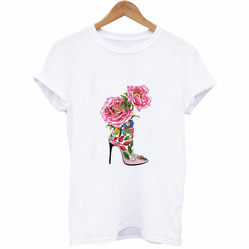 Flores de salto alto ferro no  - Applique Patch Flower avaliação e preço