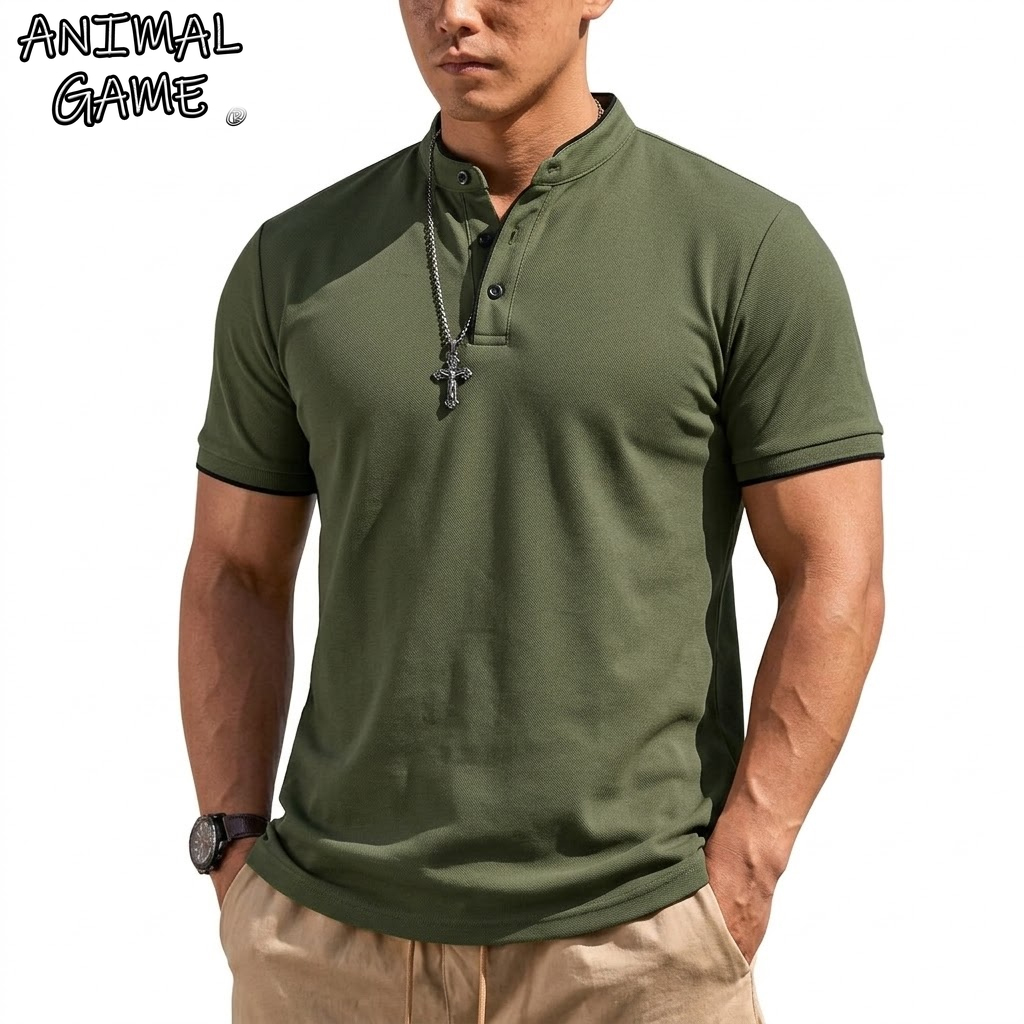 Camisa Henley de Manga Curta p - Embellish Knit avaliação e preço