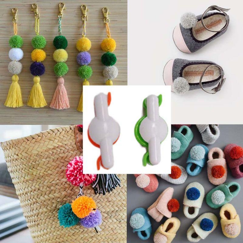 D8KF 2pcs Pom-Pom Maker para F - Pom Pom Maker Tool avaliação e preço