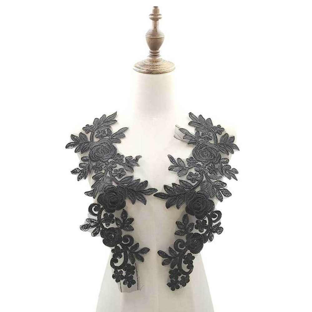 1 Par de Apliques Florais Bord - Applique Patch Flower avaliação e preço