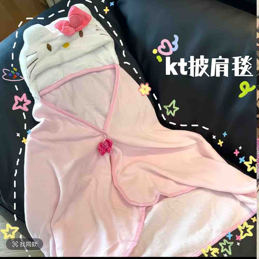 Cobertor com Capuz Hello Kitty - Embellish Knit avaliação e preço