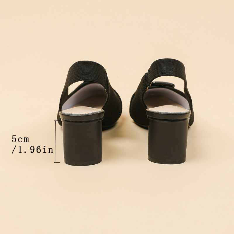 Sandálias Femininas de Bico Fi - Embellish Knit avaliação e preço